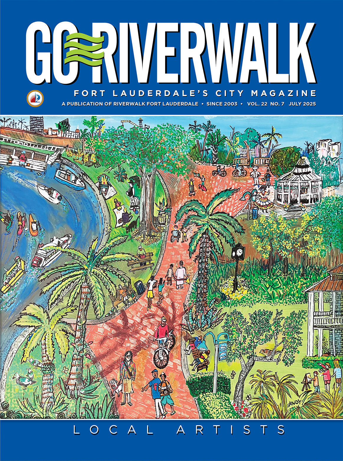 Call to Artist: 2026 Go Riverwalk Magazine Cover Contest