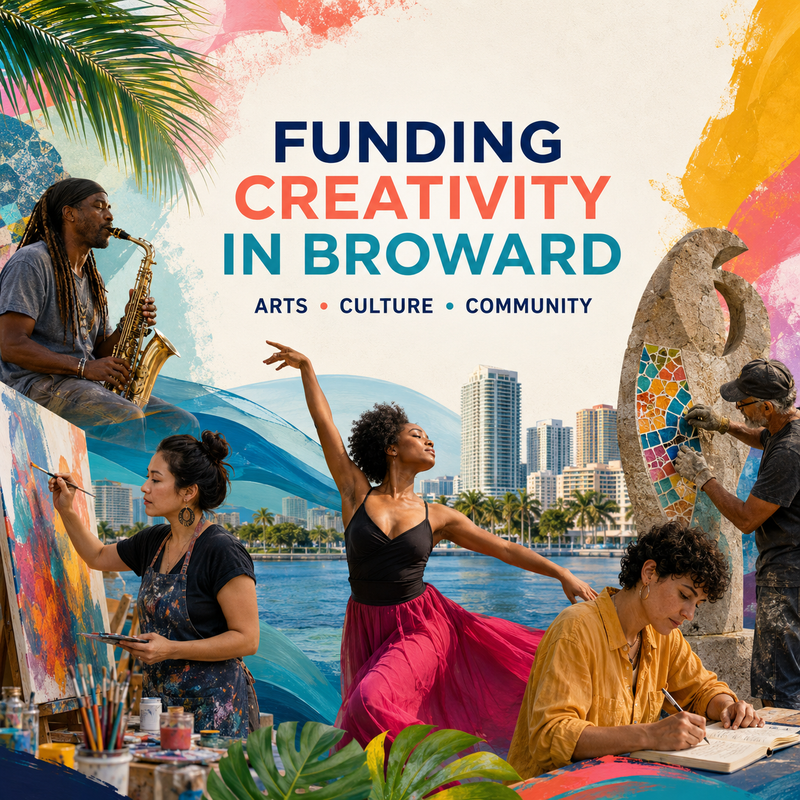 Grant Funding Opportunities by Broward County Cultural Division